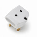Royal Power 2 x 2-Pin &amp; 1 x 3-Pin Multi Plug Adapter