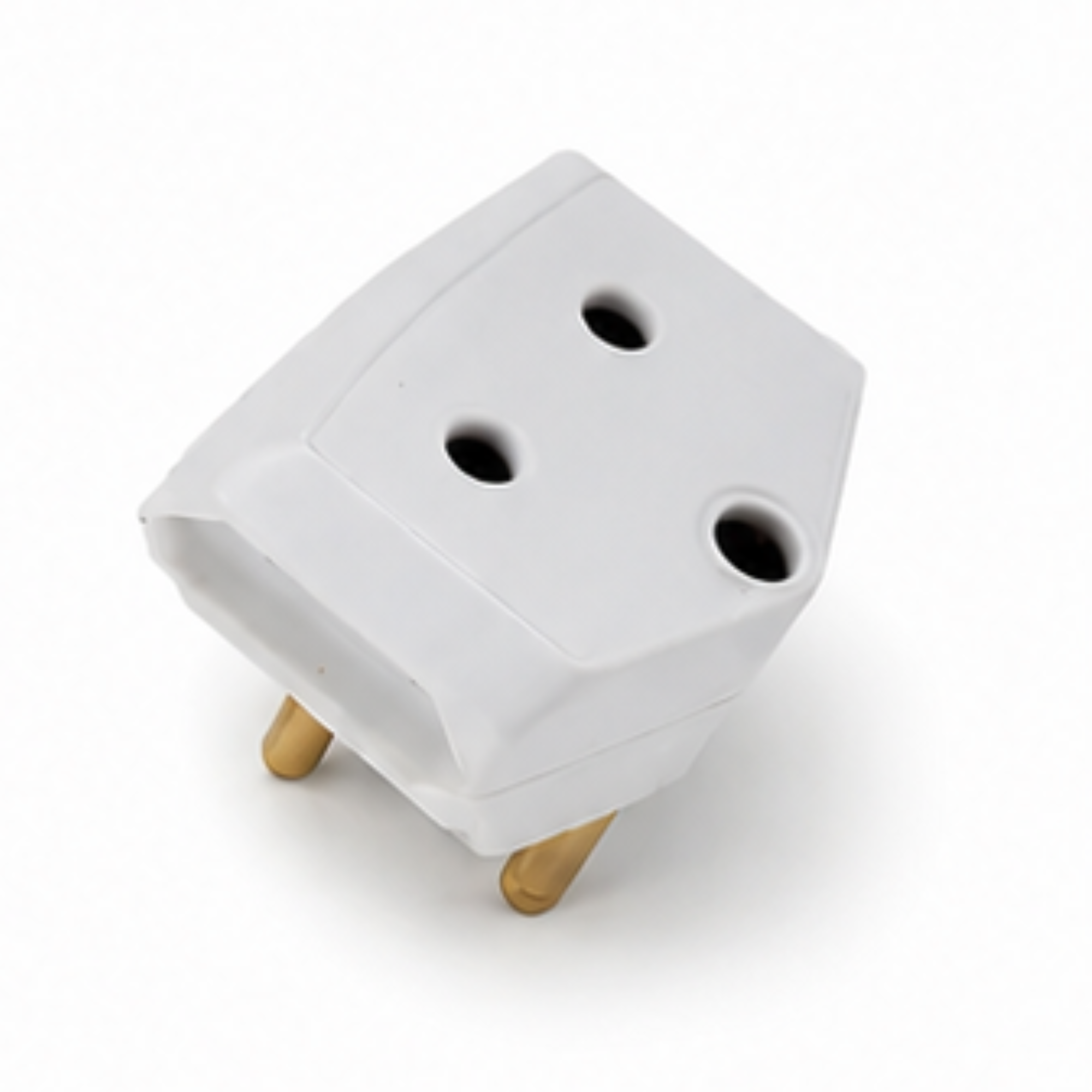 Royal Power 2 x 2-Pin &amp; 1 x 3-Pin Multi Plug Adapter